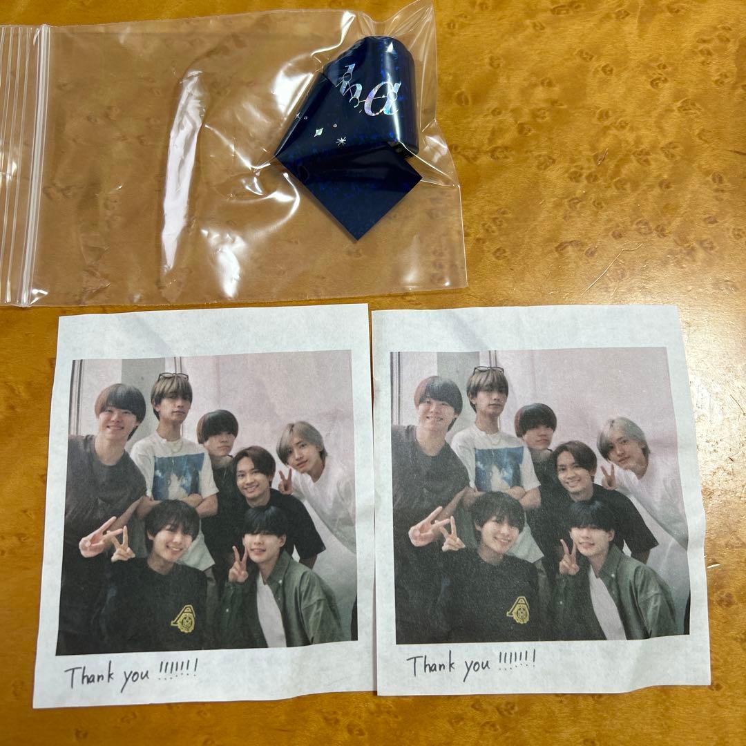 なにわ男子LIVE TOUR 2024 +Alpha 落下物 銀テ チェキ風写真 - メルカリ