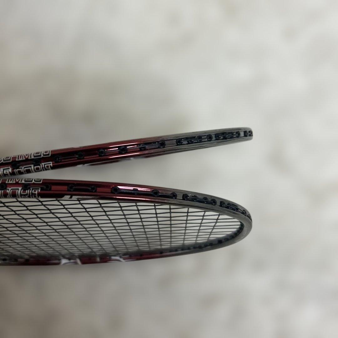 2本セット】MMOA XENEPOWER16 バドミントンラケット シルバー - メルカリ