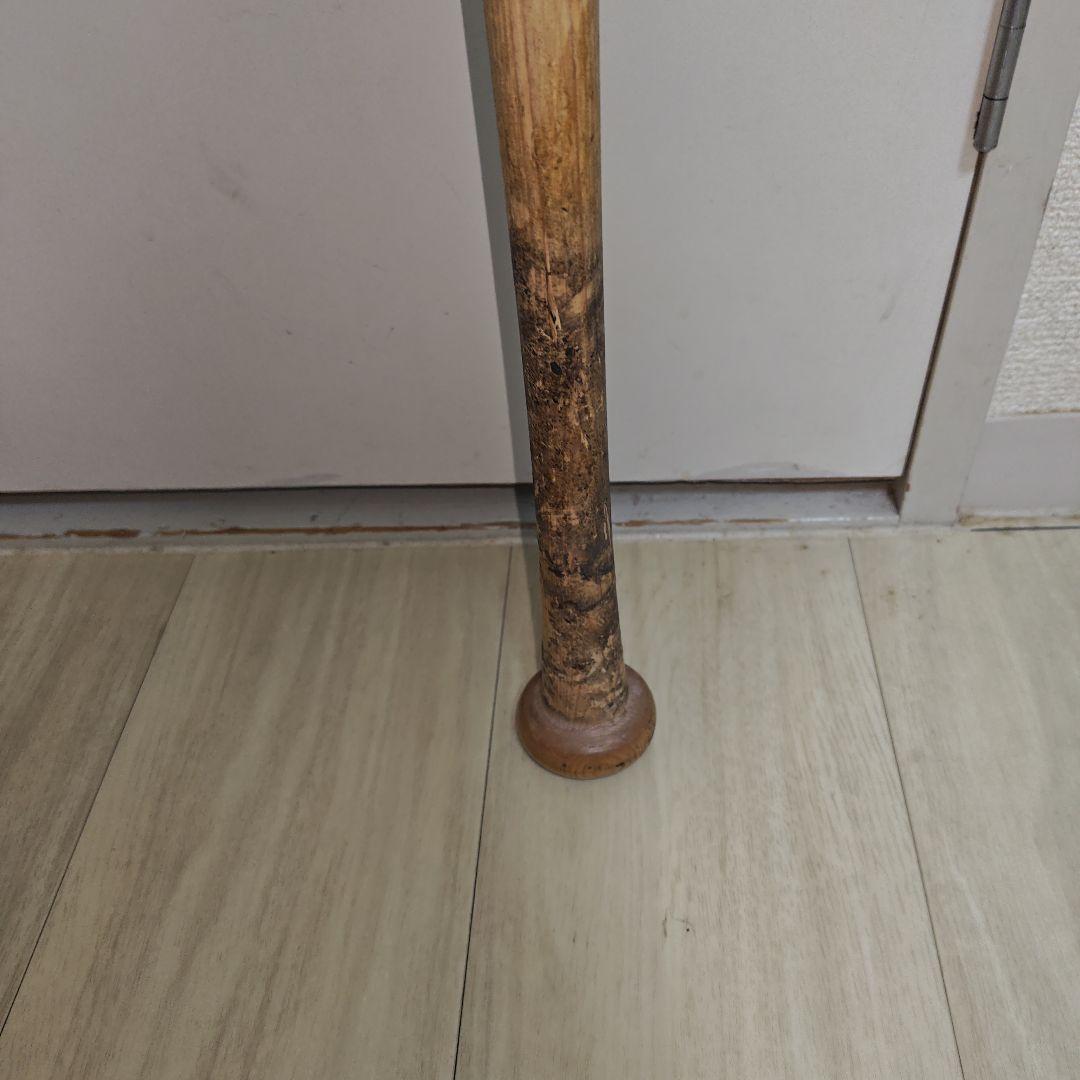 ナイキ 硬式 木製バット NPBマーク 千葉ロッテ 石井浩郎 サイン入り レア