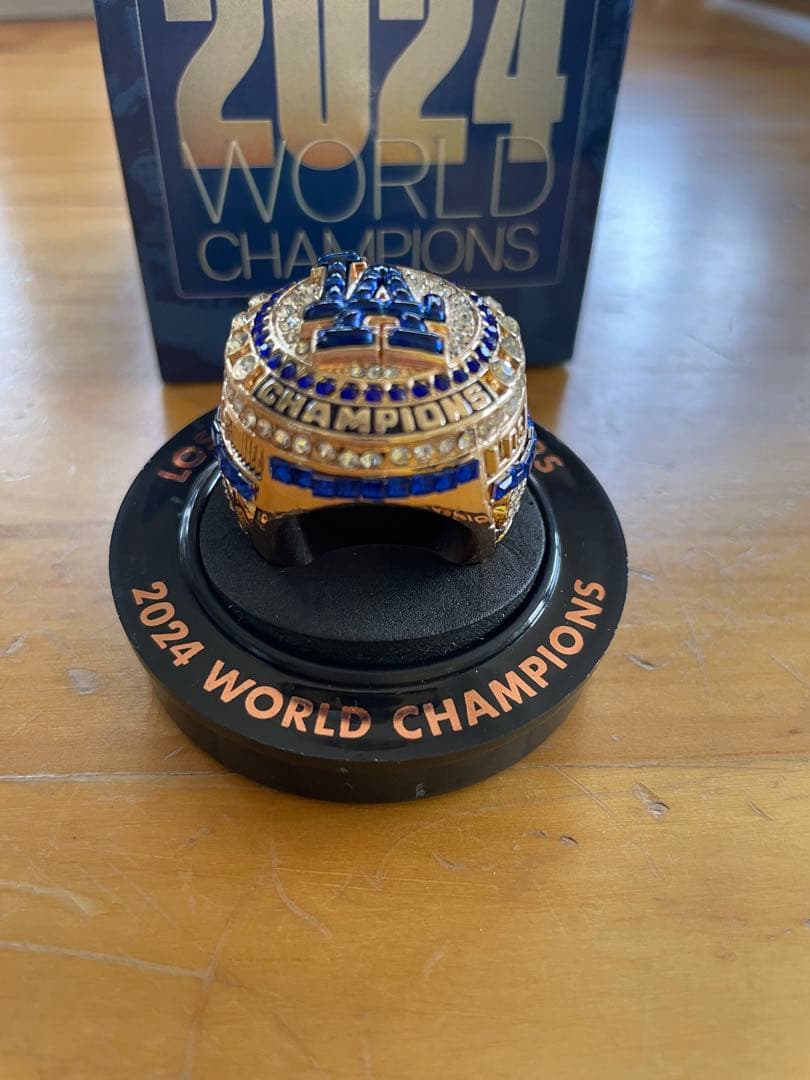 ロサンゼルス・ドジャース 2024年ワールドチャンピオンレプリカリング