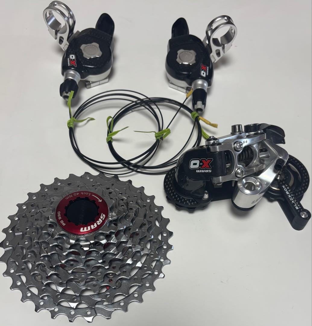SRAM X0 9速コンポーネントセット - メルカリ