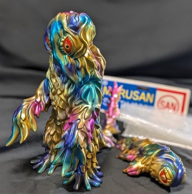 ヘドラ＋水中期（マルサン）モンスターズラボ限定ソフビフィギュア２体セット 楽天市場】【中古】マルサン ジャイアントヘドラ ソフビ【レトロ