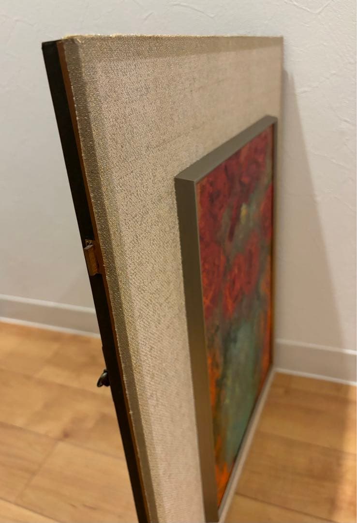 油彩 4号 青山義雄 ばら 淀画廊 国画会 直筆サイン 師マティス 油絵