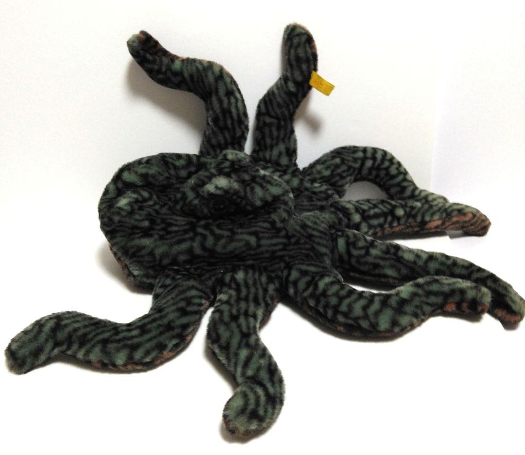 Steiff　タコ　ぬいぐるみ　シュタイフ　たこ　海洋生物　レア　希少