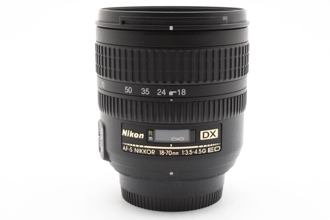 超美品 NIKON DX AF-S 18-70mm f3.5-4.5 M458