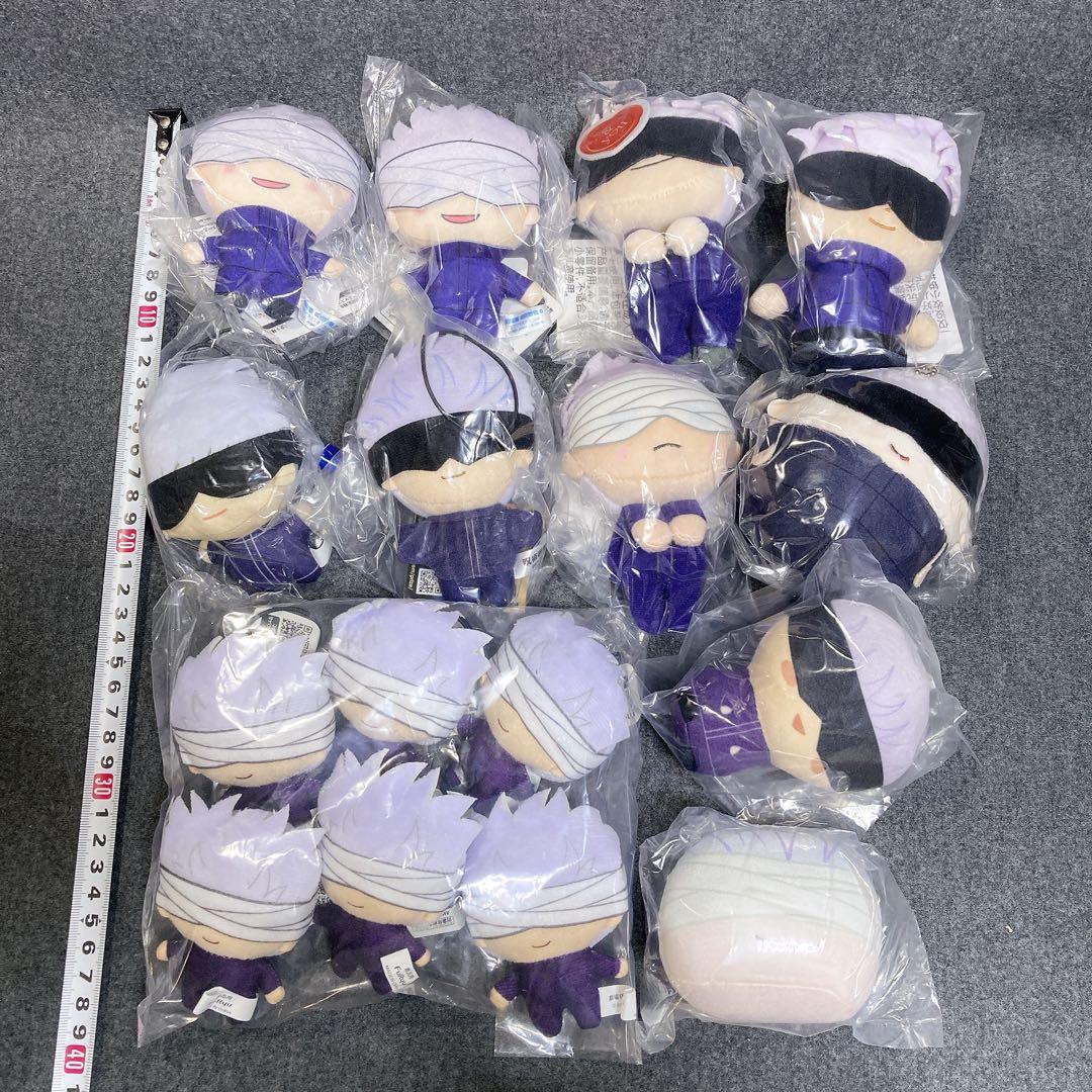 新品 39点セット 呪術廻戦 五条悟 ぬいぐるみ マスコット まとめ売り 大量