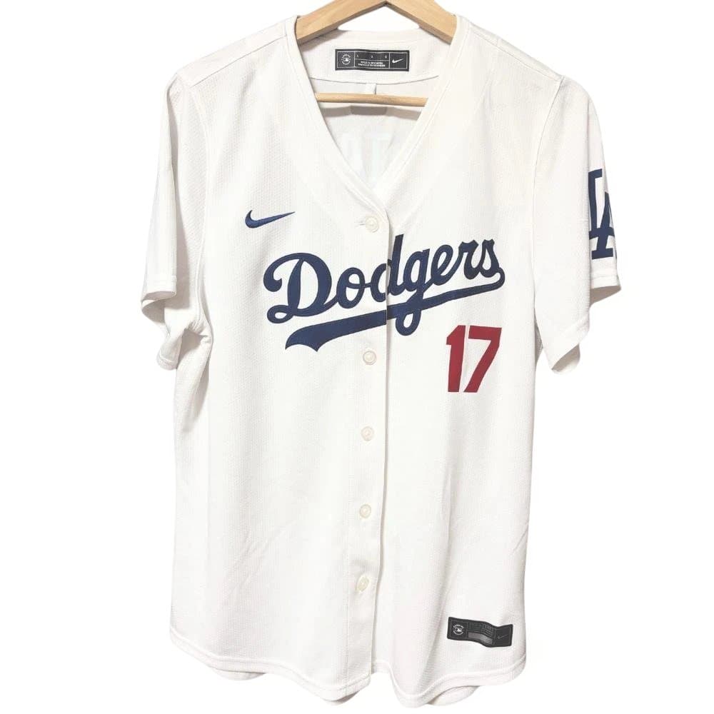 【値下げ】【美品・洗濯済】大谷翔平 ドジャース レプリカユニフォーム ナイキ L ナイキ 大谷翔平 ロサンゼルス・ドジャース リミテッド レプリカ
