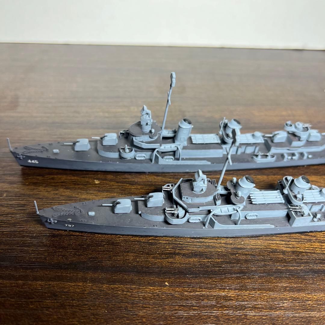 1/700 アメリカ海軍 護衛空母 ボーグ フレッチャー級駆逐艦 5隻セット