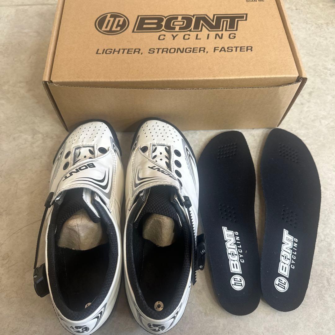 BONT VAYPORトラック競技用サイクリングシューズ ホワイト　42 Vaypor-G-Li2-White_1800x1800.