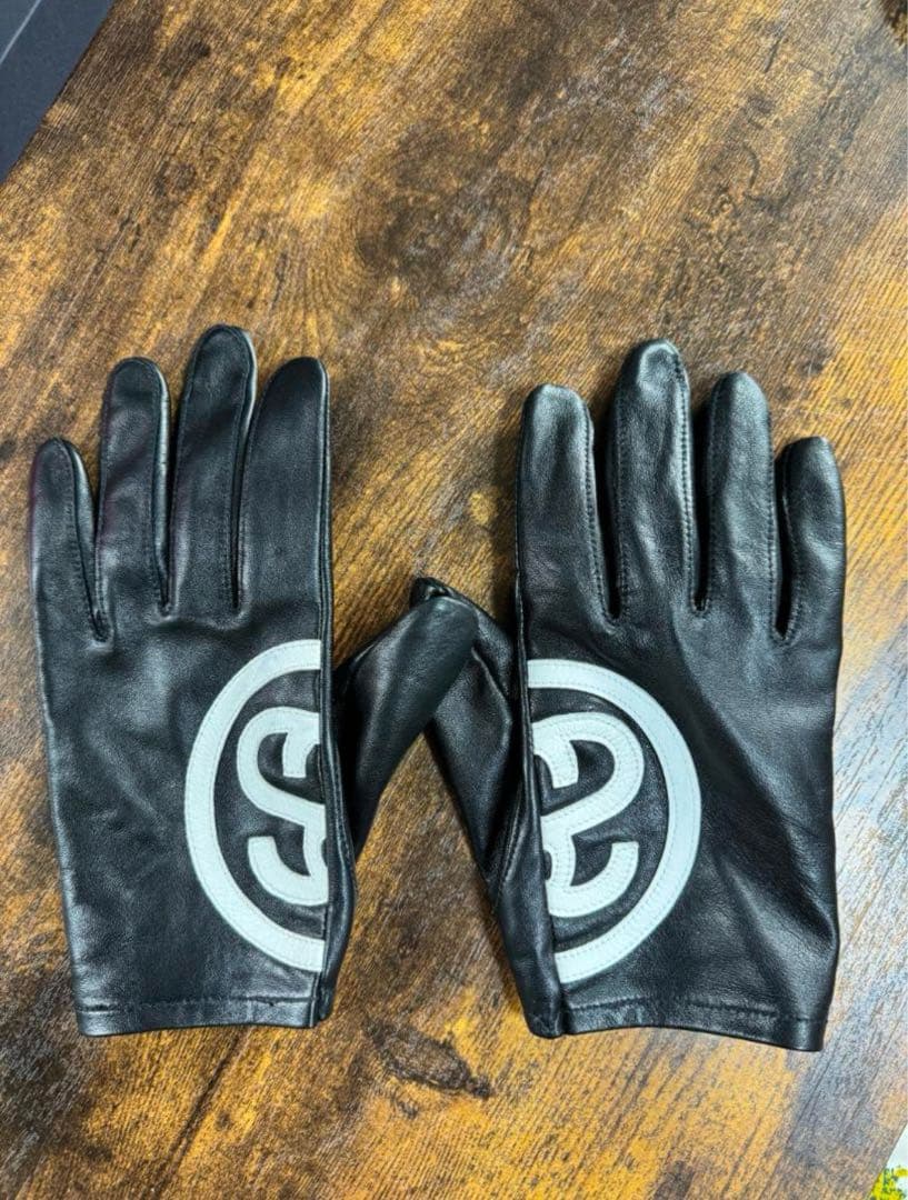KEIJU着用 Stussy SS LINK LEATHER GLOVES - メルカリ