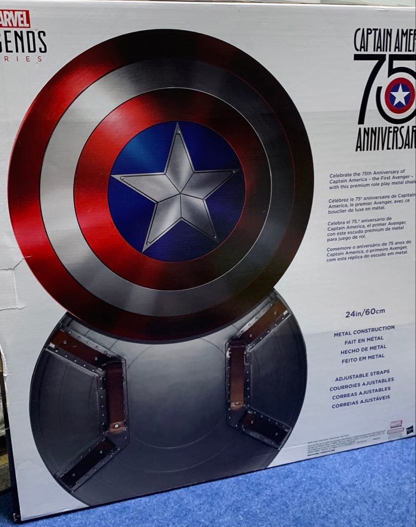 MARVEL LEGENDS キャプテンアメリカ 75周年 シールド 盾 - メルカリ