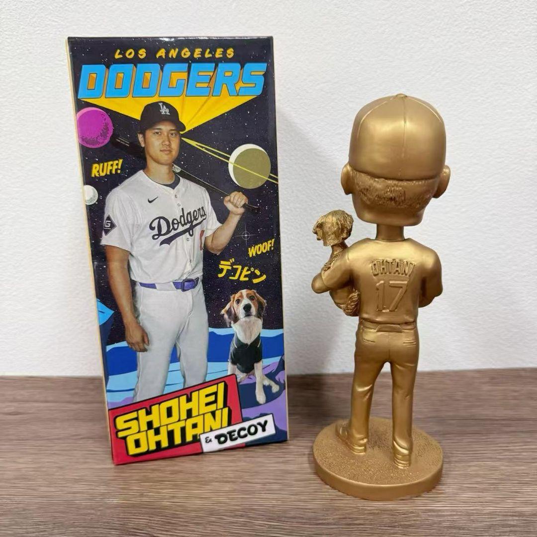 金色 大谷翔平 デコピン バブルヘッド 来場者限定 スタジアム配布
