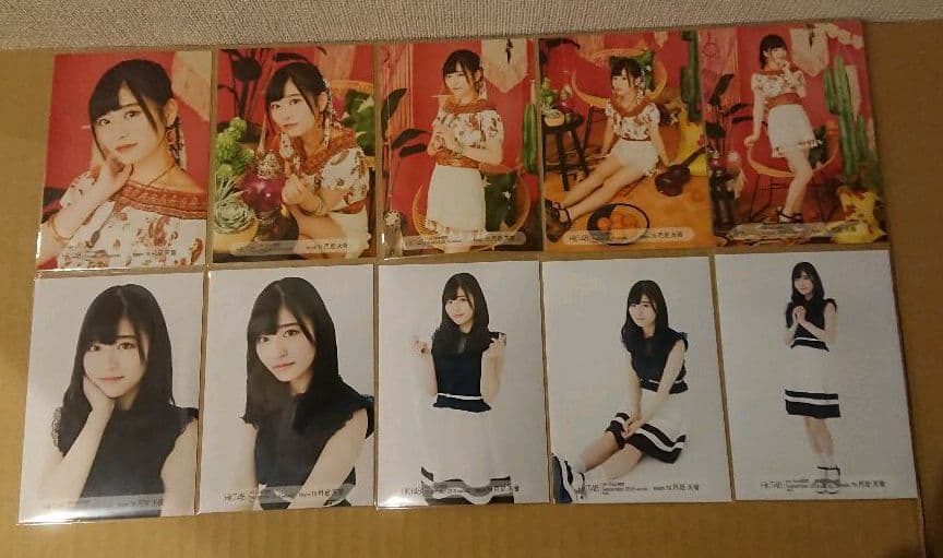 HKT48 生写真 月足天音 2018年 2019年 個別生写真 95枚