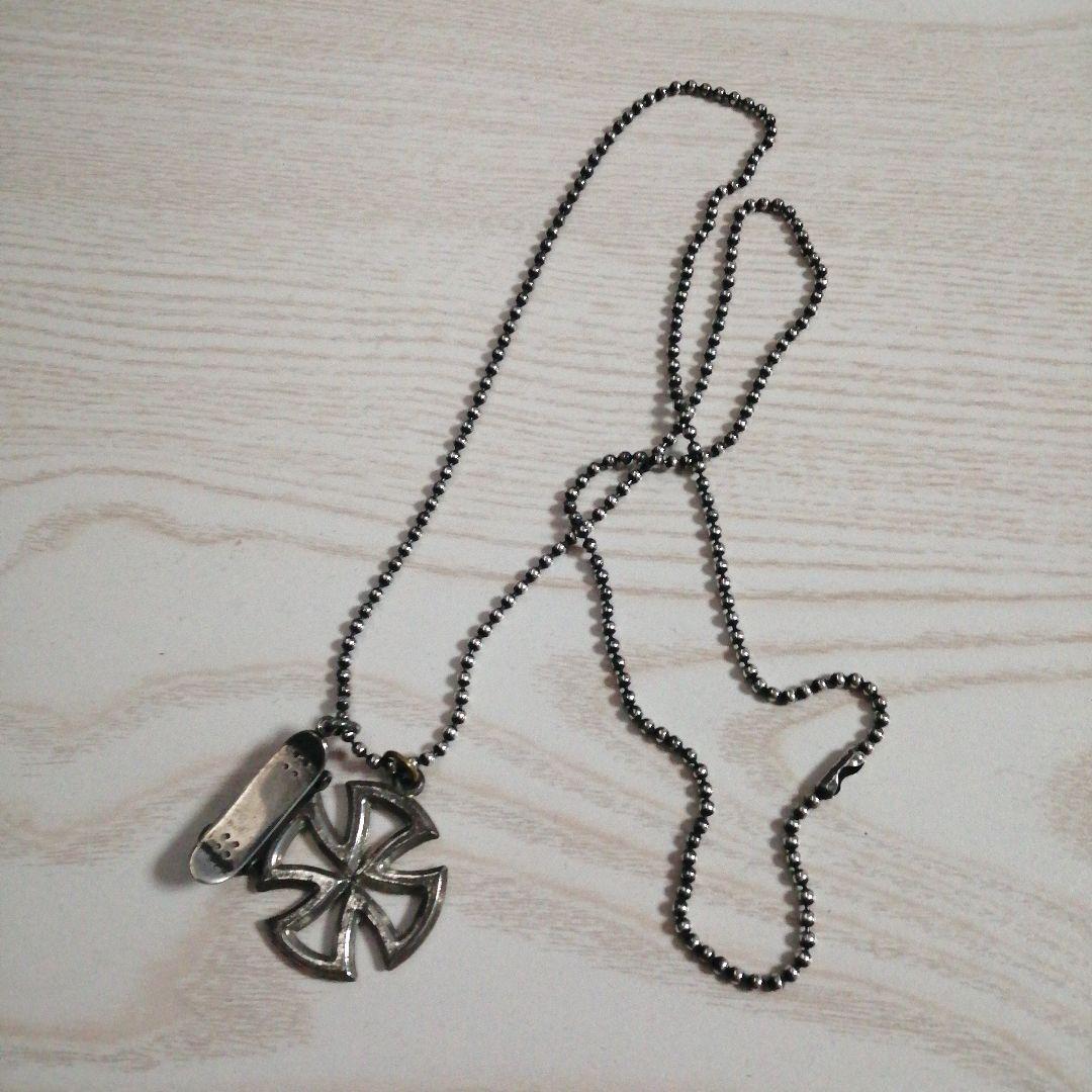 00s INDEPENDENT インディペンデント アイアンクロス ネックレス