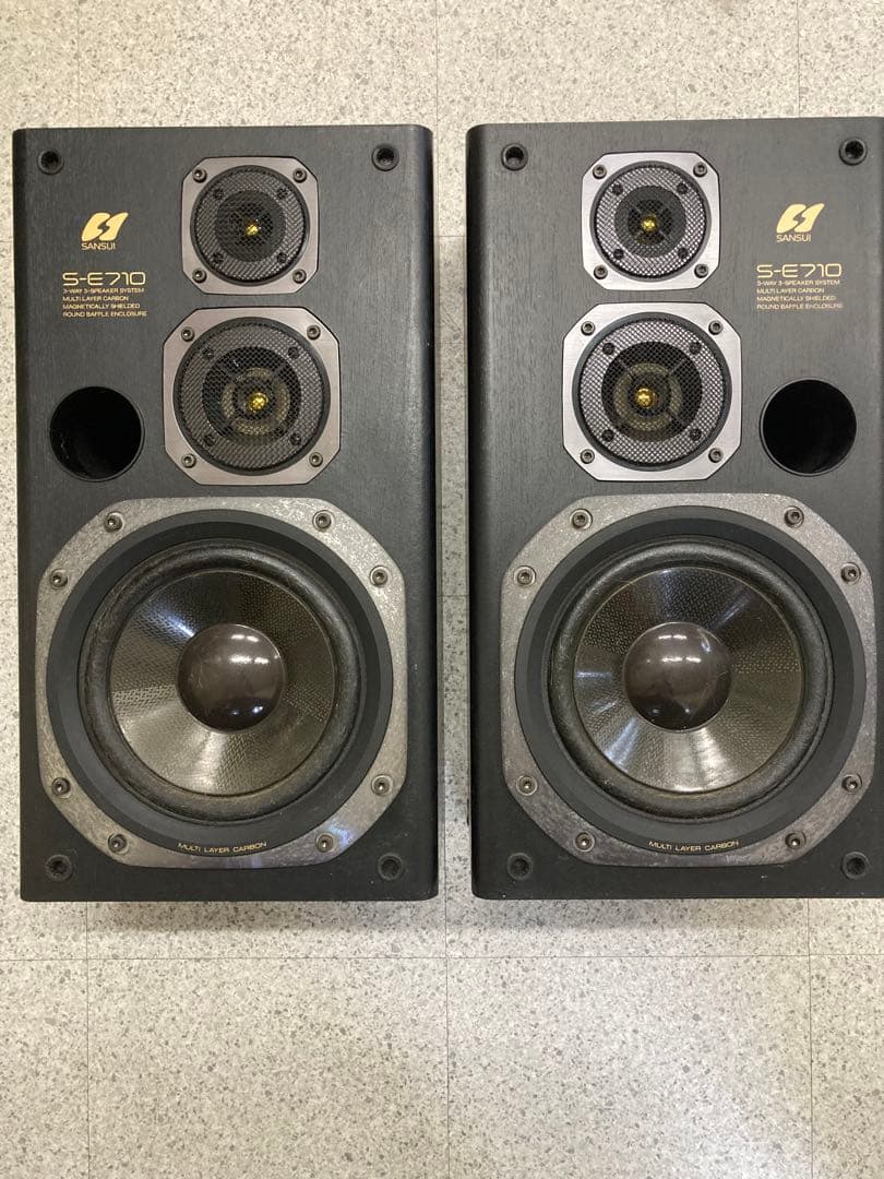 SANSUI 3wayスピーカー S-E710 サンスイ - メルカリ