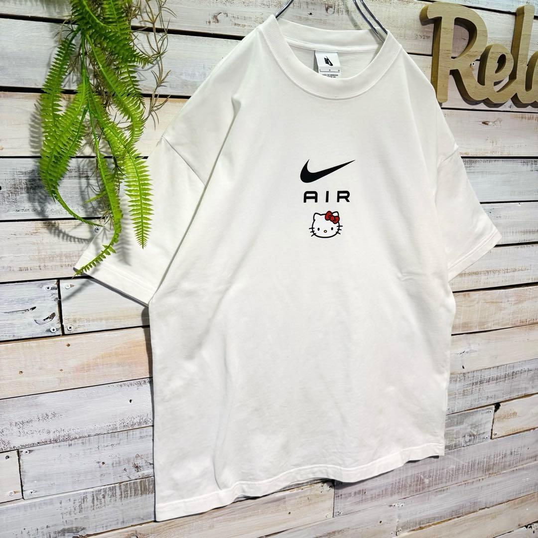 希少✨NIKE × ハローキティ Tシャツ コラボ 白 Lサイズ - メルカリ