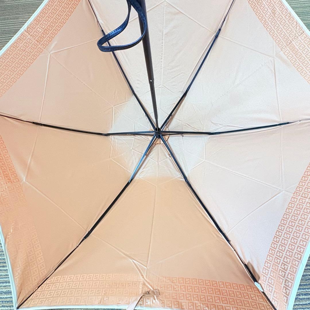 FENDI フェンディ ズッカ柄 FFロゴ 晴雨兼用折りたたみ傘 - メルカリ