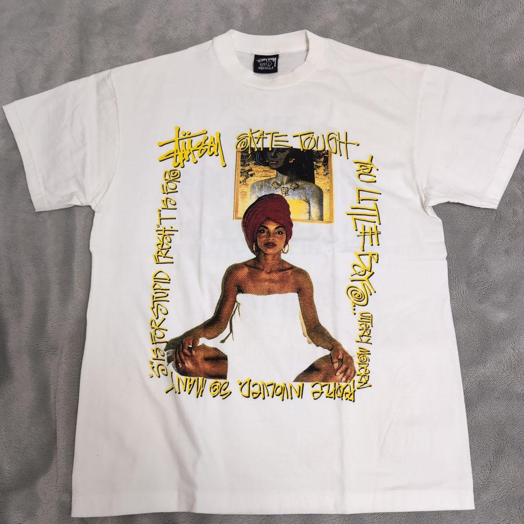 STUSSY × SADE Tシャツ 復刻 USA製 ホワイト L - メルカリ