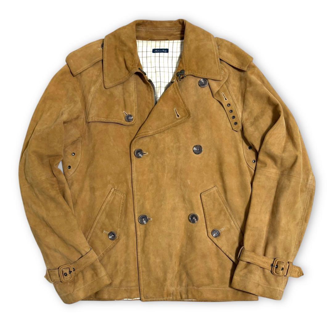 Polo Ralph Lauren イタリア製 スエード ライダースジャケット - メルカリ