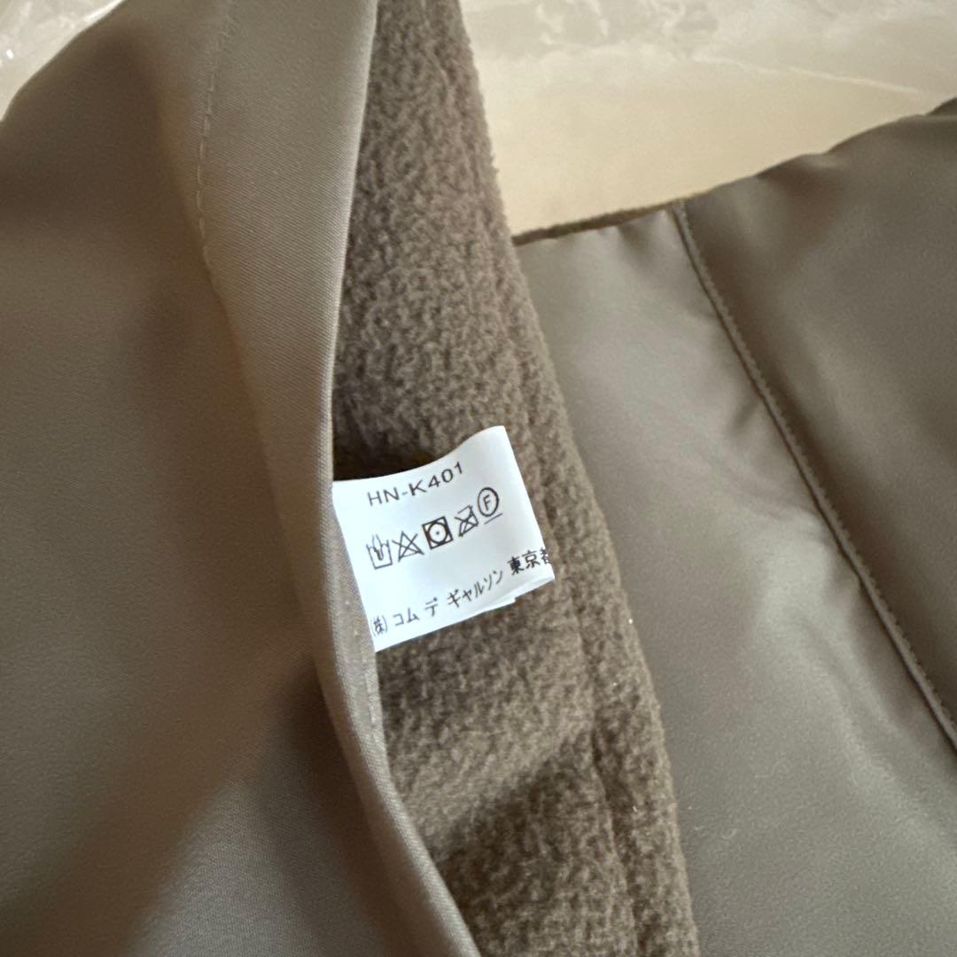 新品☆24AW☆コムデギャルソンオム☆エステルタフタ×エステルフリース