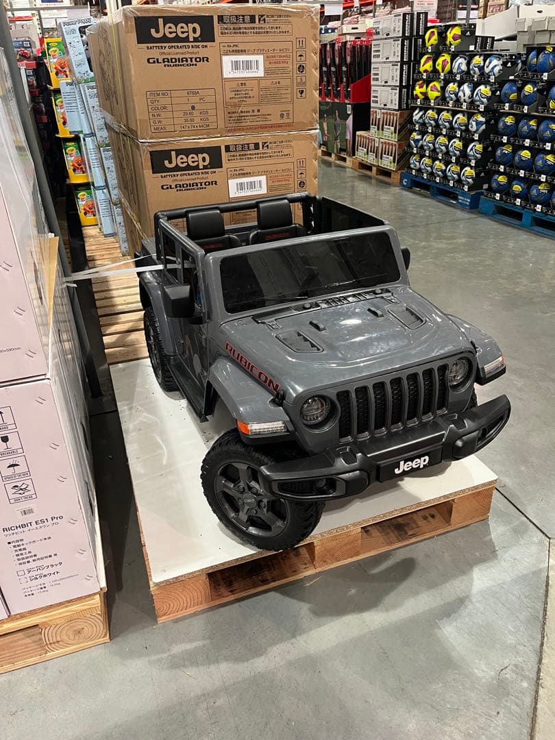 子供用電動自動車 Jeepルビコン 新品 未使用 コストコ ジープ - メルカリ