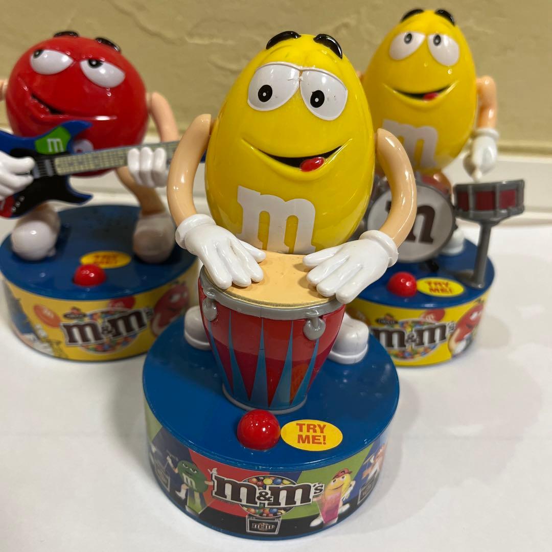 m&m's ロックスターフィギュア3体セット|mercariメルカリ官方指定廠商