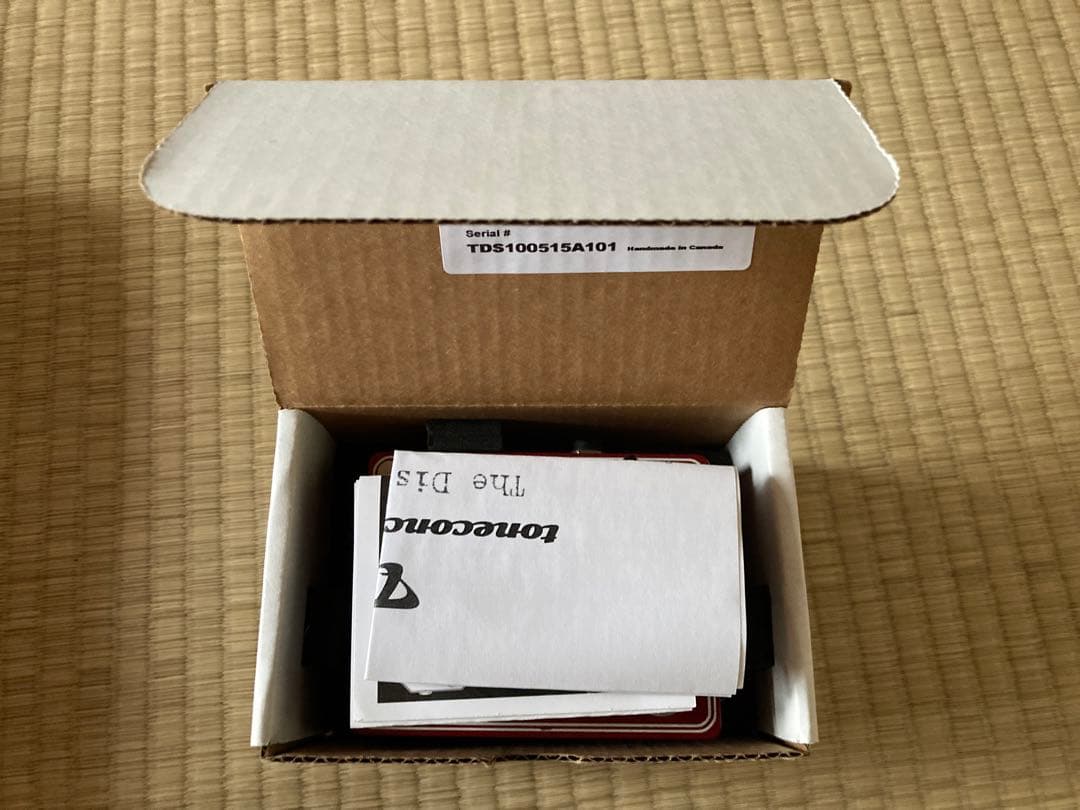 toneconcepts Distilley ギターエフェクター　ブースター
