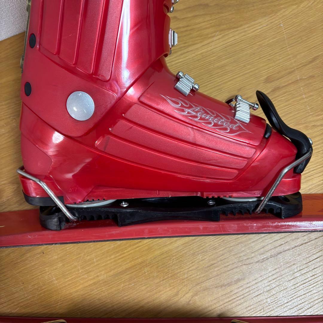 メンズ ショートスキー ファンスキーセット Gen 27-27.5cm 赤 - メルカリ