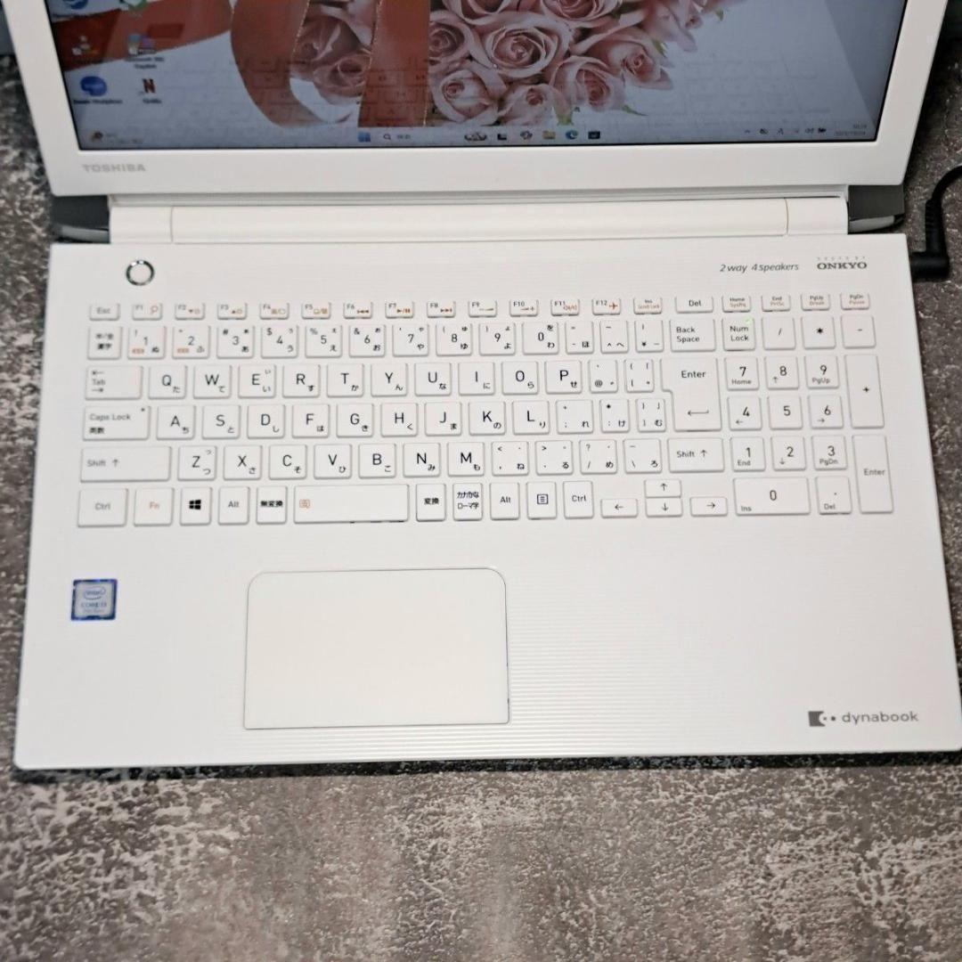 G72 設定済 東芝ノートパソコン7世代i3/1000GB Windows11 - メルカリ