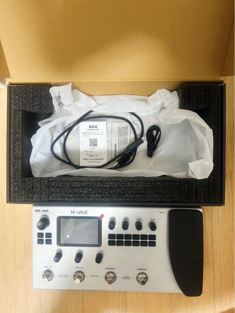 24時間以内発送】M-VAVE MK-300 マルチエフェクター - メルカリ