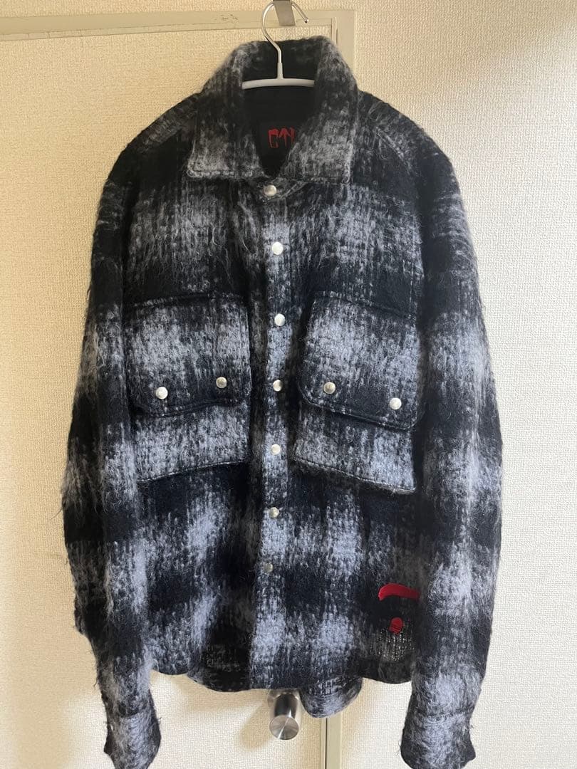 【祝日限定値下げ】カタリスト　モヘヤチェックシャツ　cvtvlist カタリストモヘヤチェックシャツ CVTVLIST サイズ2 - メルカリ