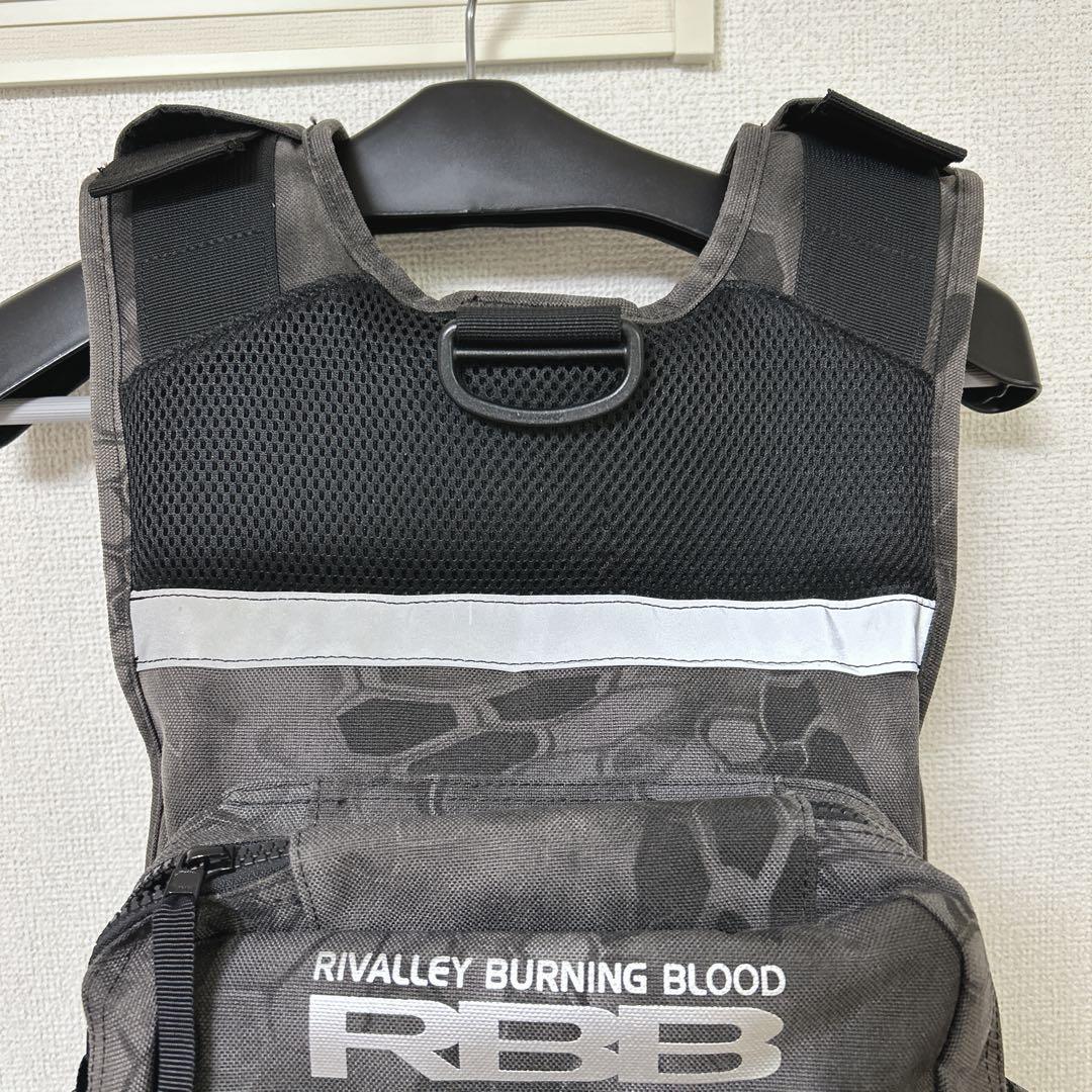 リバレイ ゲームベストⅡ ブラックカモ RBB ライフジャケット - メルカリ