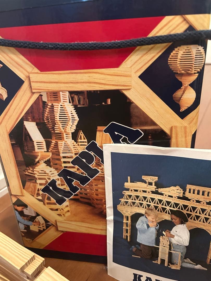 KAPLA 木製積み木セット 200個 楽天市場】＼KAPLAのまほう 小冊子／国内正規品積み木 知育玩具