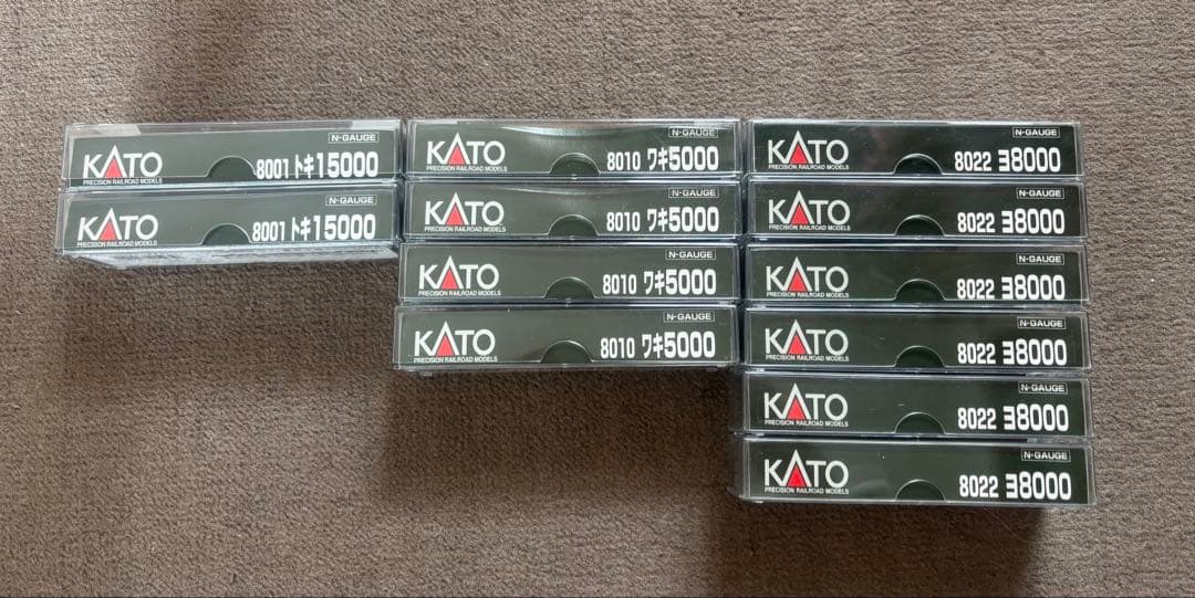 KATO 鉄道模型 12両セット