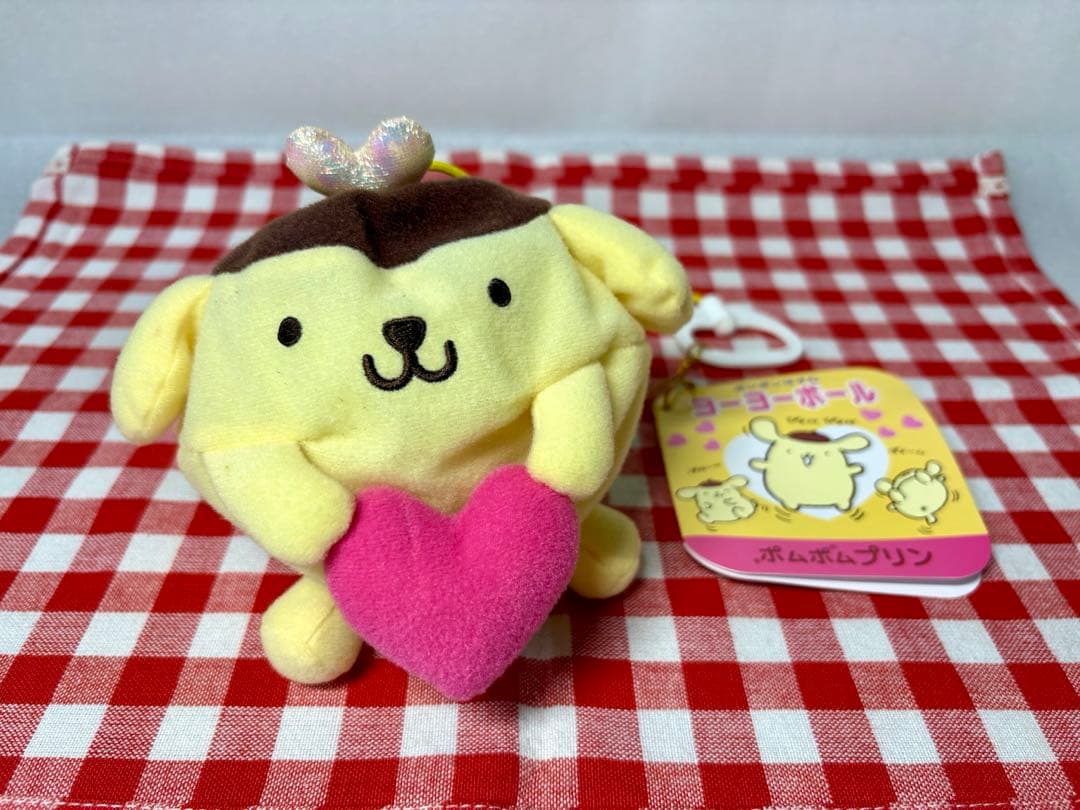 【レア】初期　ポムポムプリン　ヨーヨーボール ぬいぐるみ マスコット　2001年