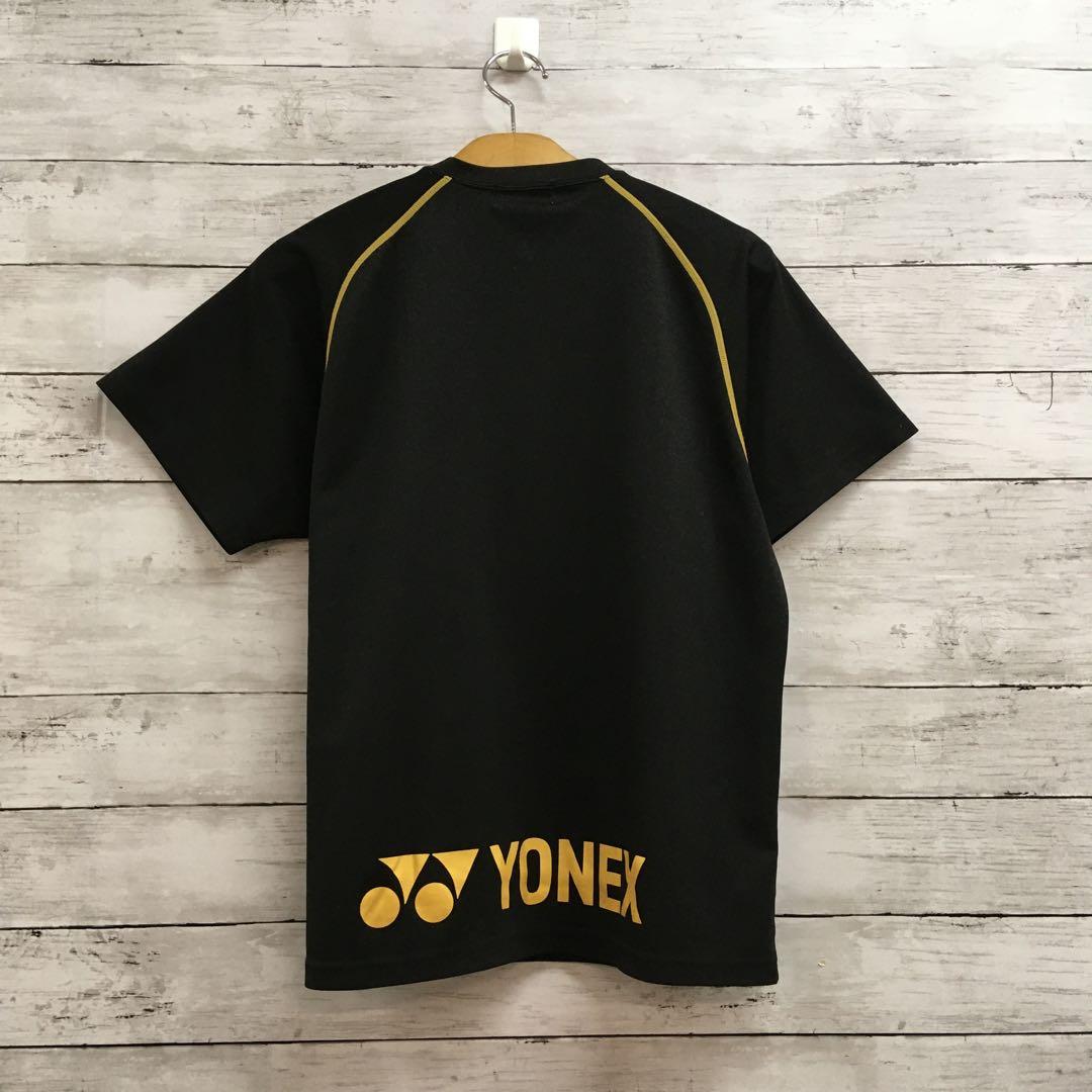 YONEX ヨネックス スポーツウェア レディース M 黒/金文字 - メルカリ