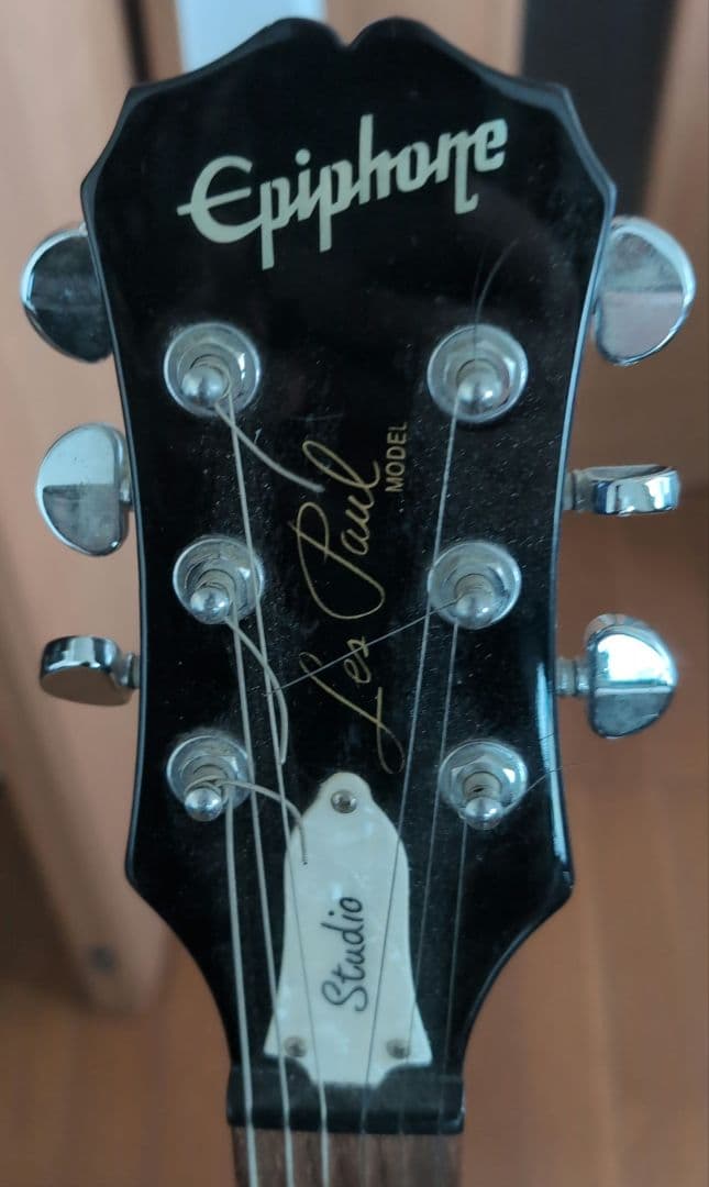 ジャンク品？】Epiphone LesPaulStudio、ソフトケース付き