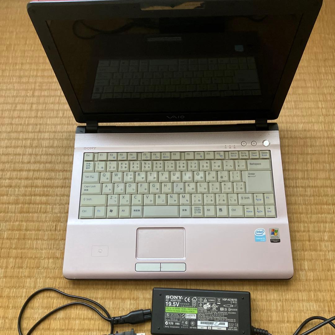 SONY vaio pcg-7q1n Windows xp 60GB 2GB - メルカリ