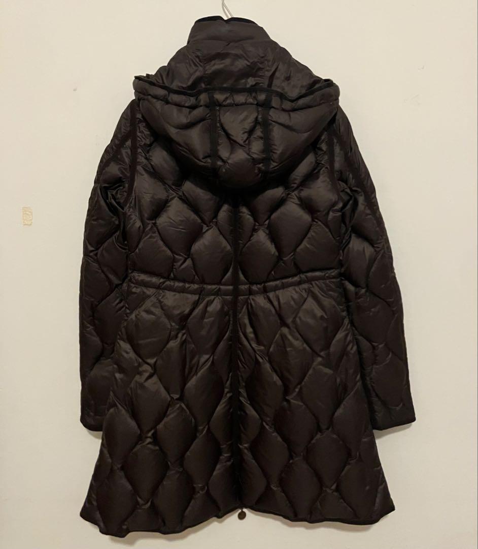 Moncler モンクレール エルミンヌと同じ形Lon Giubbotto 茶色 - メルカリ