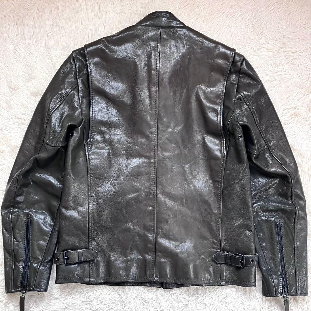 ✨山羊革✨美品 ショットSchott シングルライダース ゴートスキン