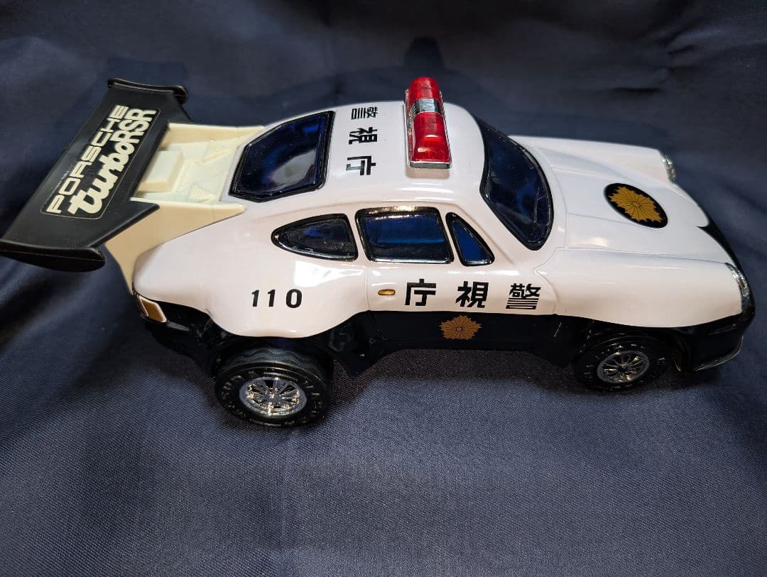 ブリキ自動車 ポルシェパトカー turboRSR - メルカリ