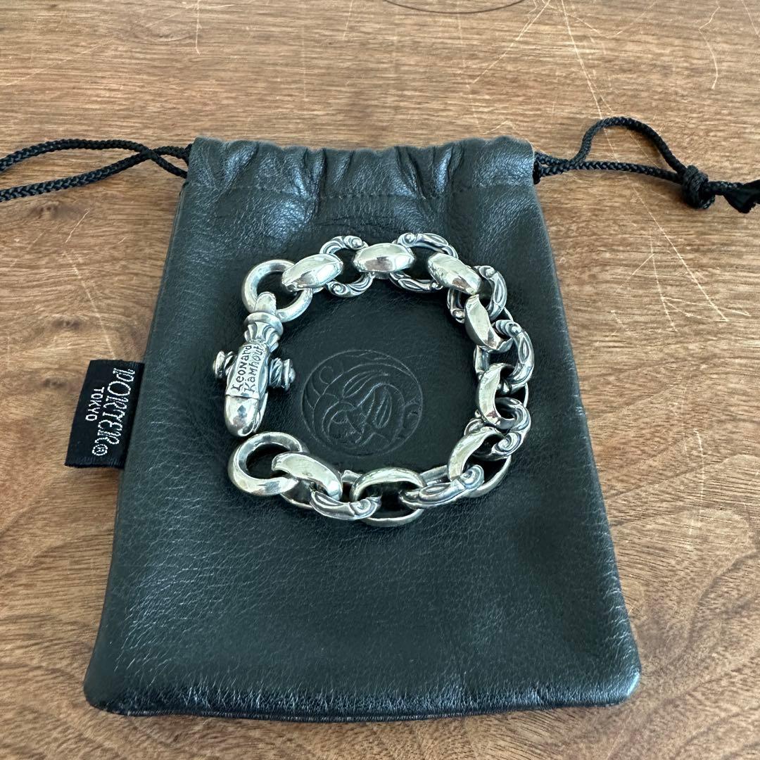Leonard Kamhout レナードカムホート　ヘロンブレスレット LEONARD KAMHOUT/レナードカムホート オールド 初期 シルクヘロン