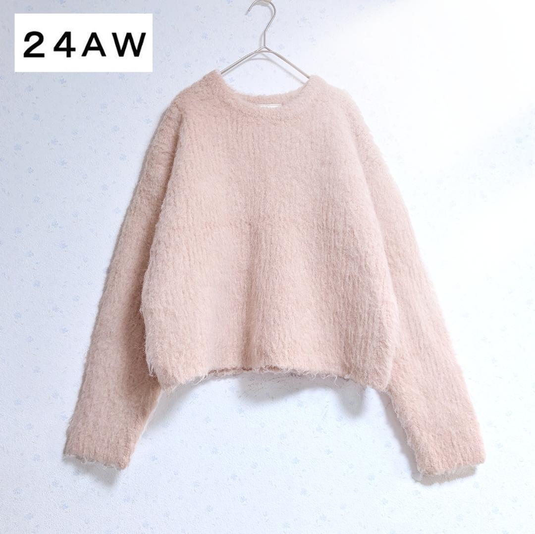 まりっぺ様Whim Gazette ミックスヤーンクルーネックニットプルオーバー v_P18VYY_02.jpg?$smpItemDetail$