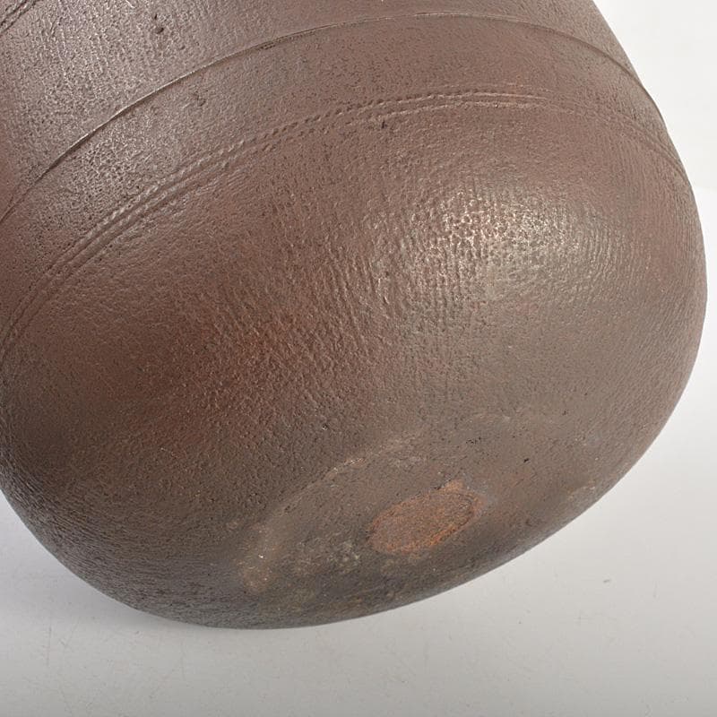 茶道具 釜師 畠春斎作 立俵釜 鉄釜 共箱 M 6614C - メルカリ