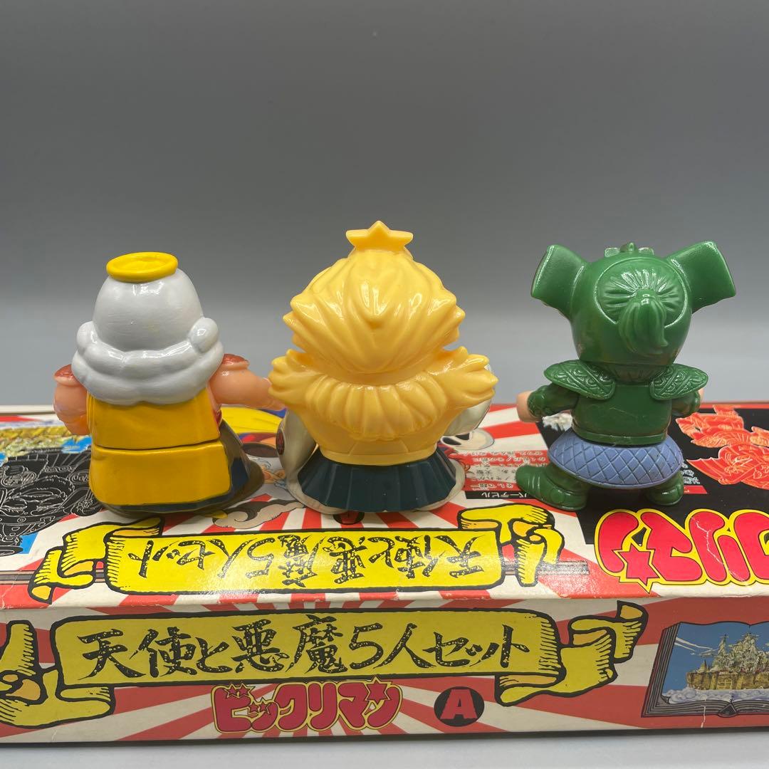 ビックリマン ソフビフィギュア 天使と悪魔5人セット 天聖界、天魔界
