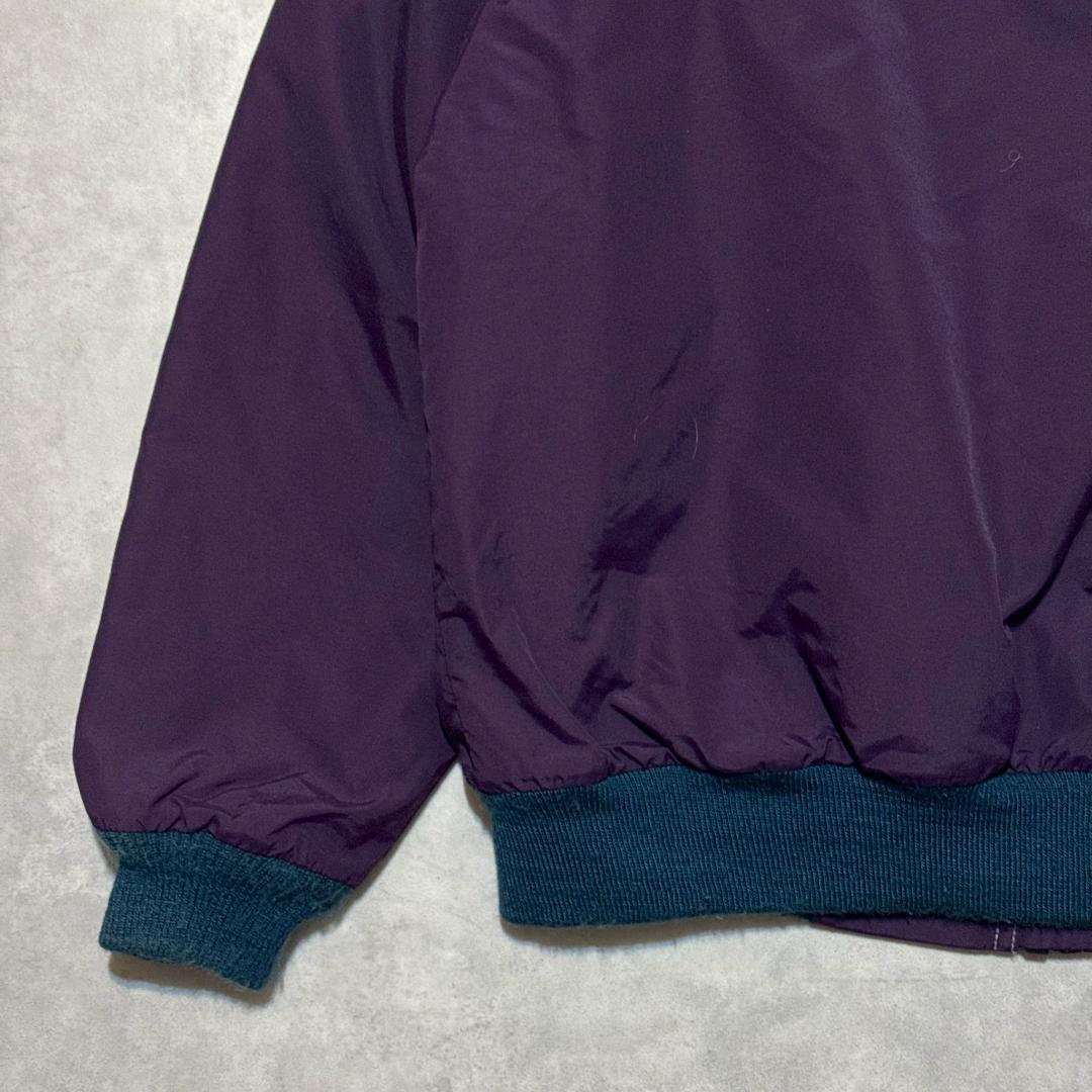 80s L.L.Bean WARM UP JACKET 紫 DM1463