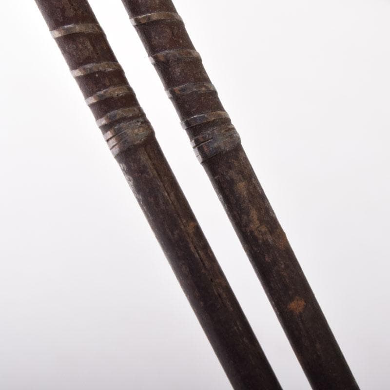 茶道具 内藤四郎作 古鉄 火箸 二種二組 共箱 C 7511 - メルカリ