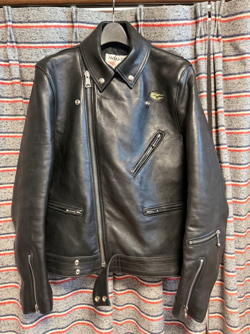 ジャケット・アウター LewisLeathers Cyclone Tight-Fit Black Lewis Leathers - Cyclone -サイクロン- 【Tight-Fit】 (シープレザー