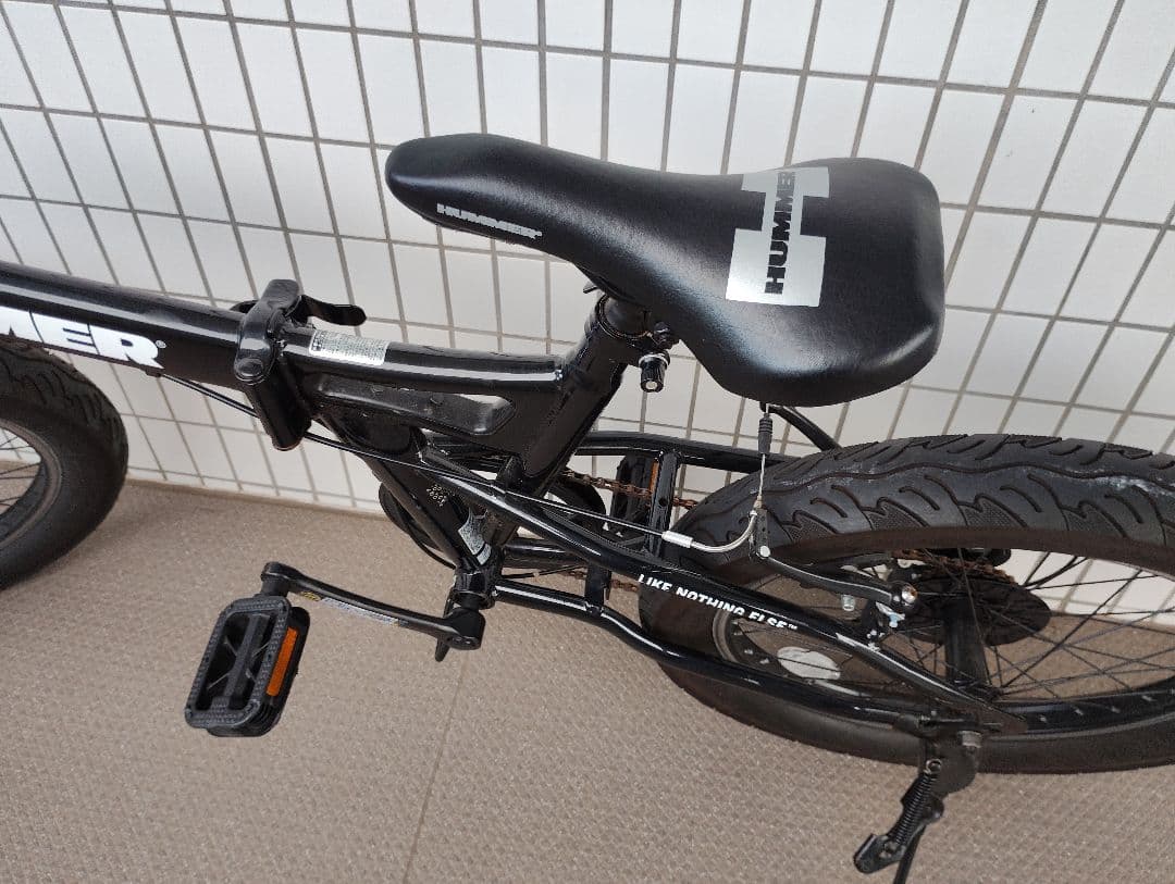 Wilson Edradさま】HUMMER ハマー 折りたたみ自転車 ブラック