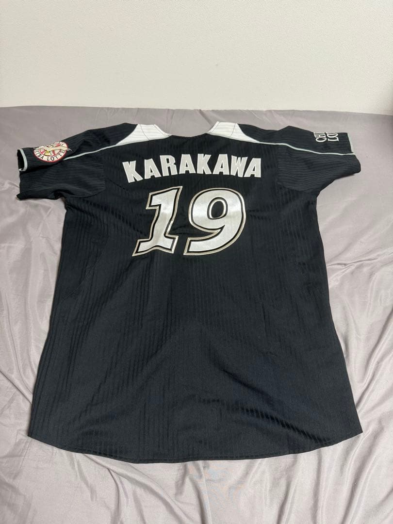 千葉ロッテマリーンズ 唐川 侑己 オフィシャルユニフォーム - メルカリ